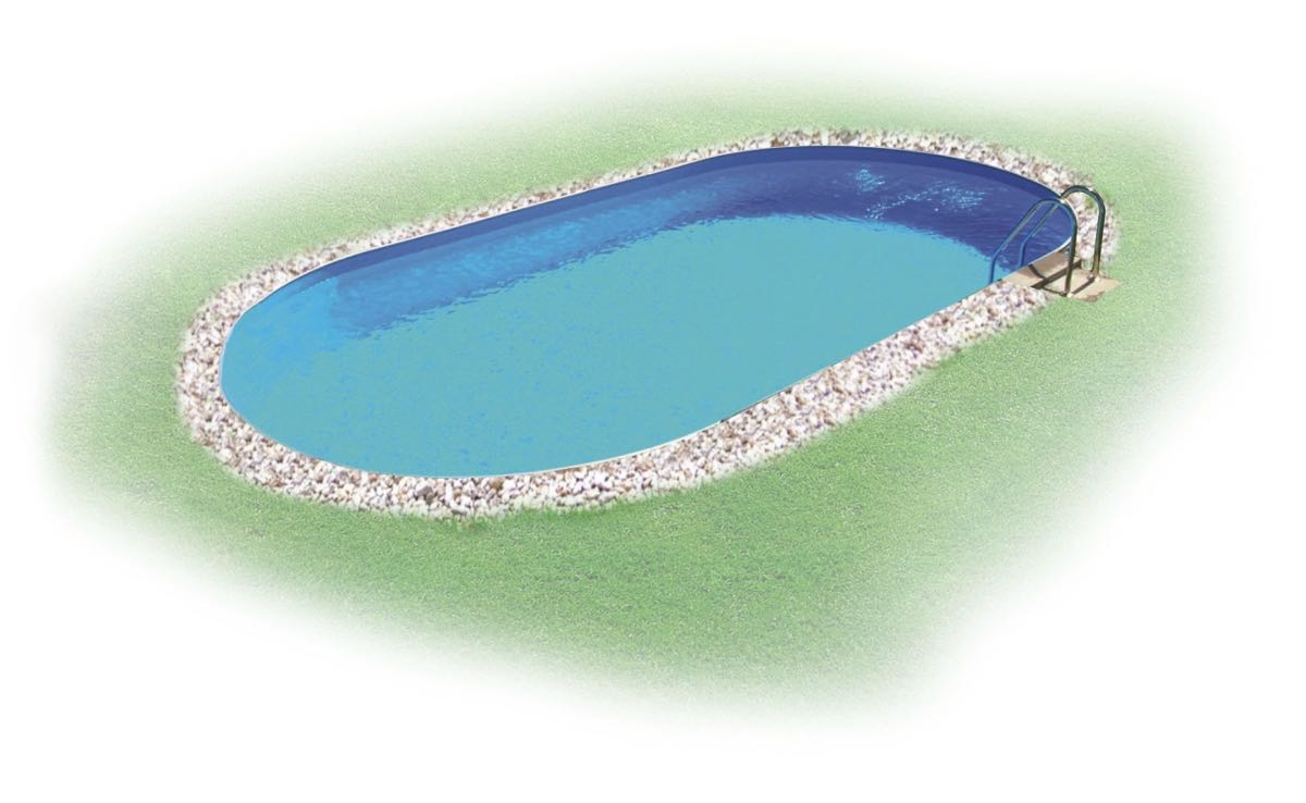 Pool Oval SCP Stahlwannenbecken